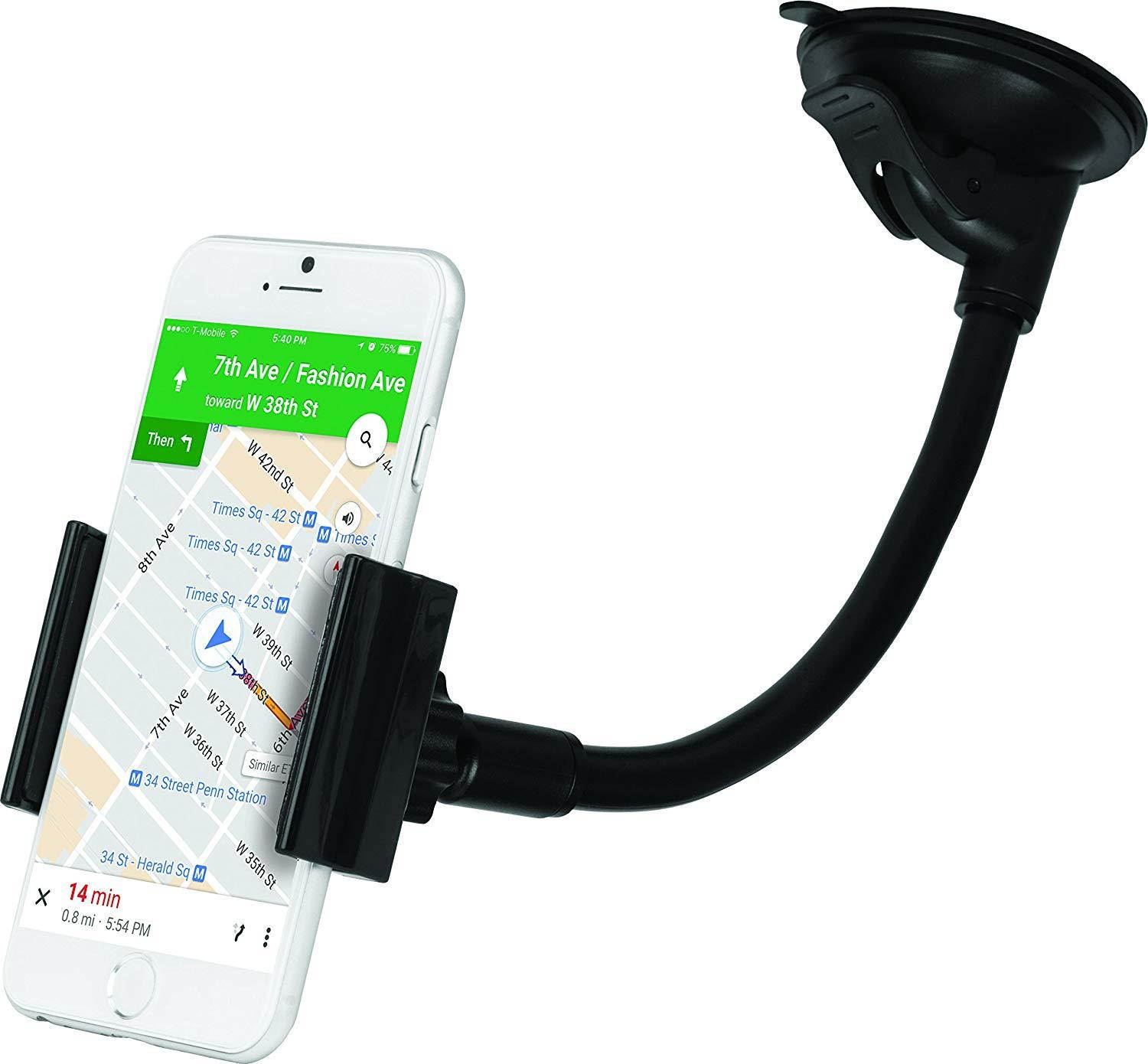 iHome IH-CM316B Car Mount for Universal Smartphones - Black