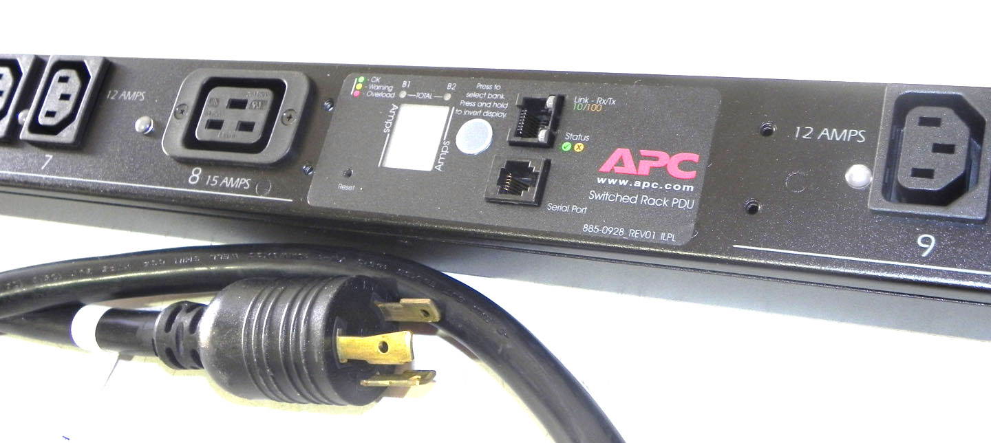 APC AP7941 Rack PDU switched Zero U Rack mount 30A 200/208V L6-30 (21)C13 & (3)C19