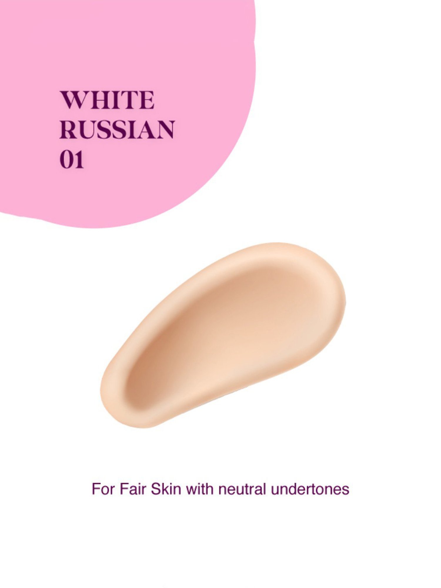 Typsy Beauty Hangover Proof Full Coverage Concealer White Russian 01 - 5.8 gm