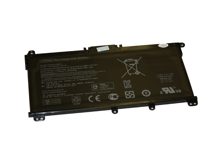 Powerwarehouse New HT03XL Replacement Battery for HP 240 G7, 246 G7, 250 G7, 255 G7, 256 G7, 340 G5, 348 G5 11.55V 3470mah
