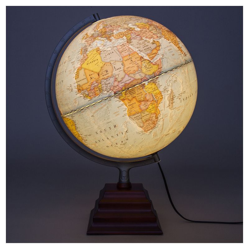 Waypoint Geographic Pacific II Illuminated Desktop Globe