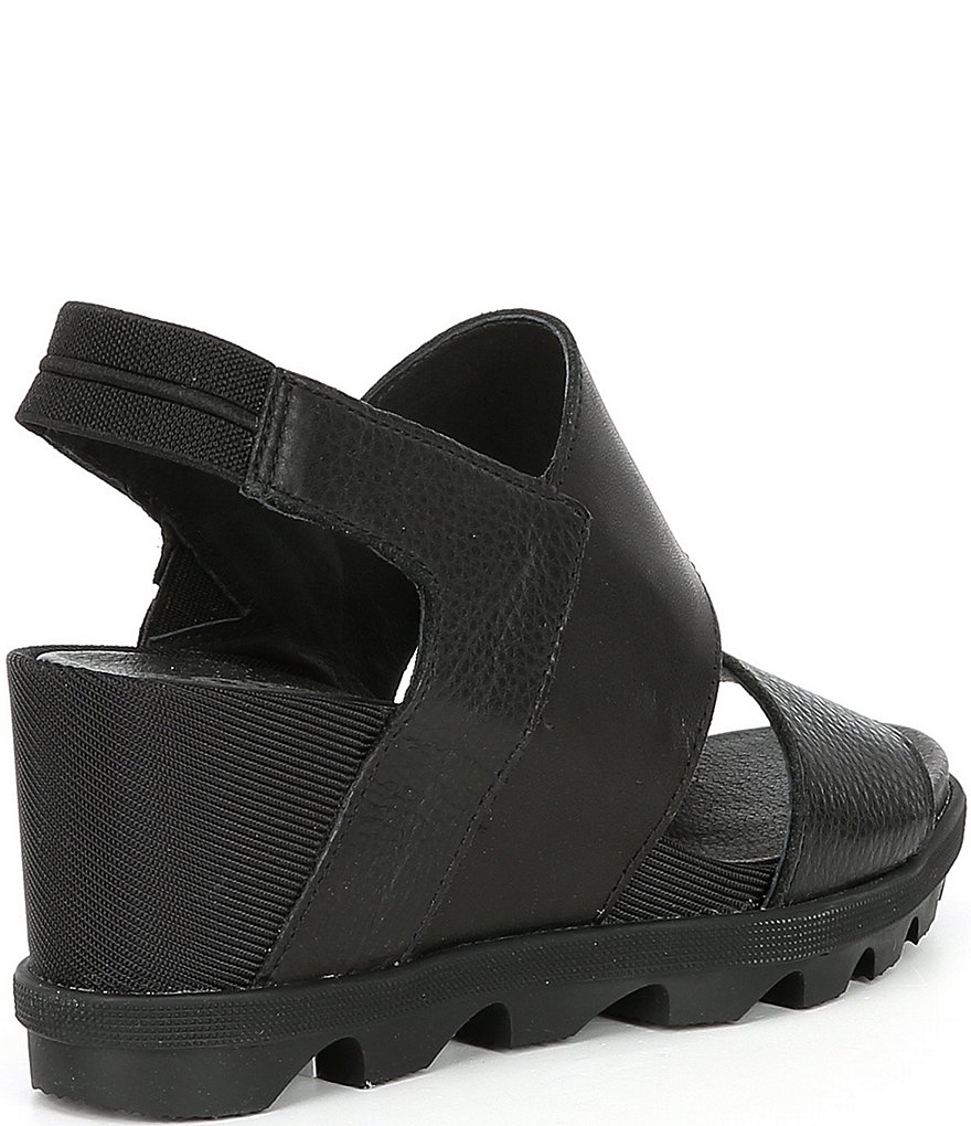 Sorel Joanie II Leather Slingback Wedges