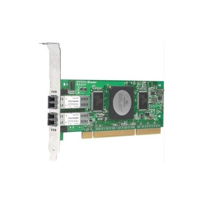 QLOGIC Qla2462 Sanblade 4Gb Dual Channel 266Mhz Pcix Fibre Channel Host Bus Adapter )With Standard Bracket(Card Only