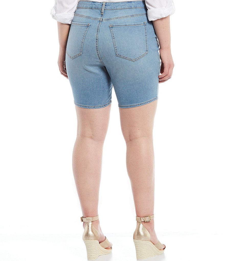 Code Bleu Plus Size Chelsea Bermuda Shorts
