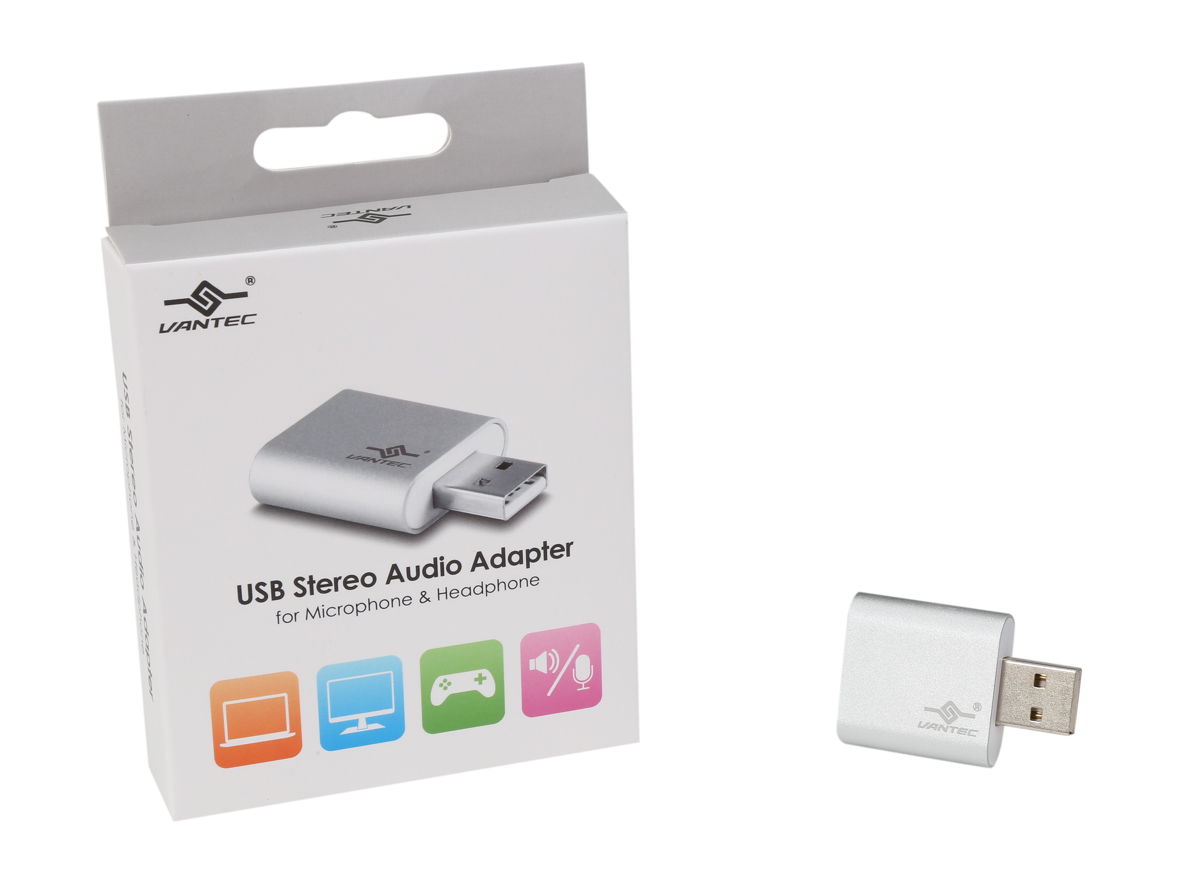 VANTEC NBA-200U USB External 7.1 Channel Audio Adapter