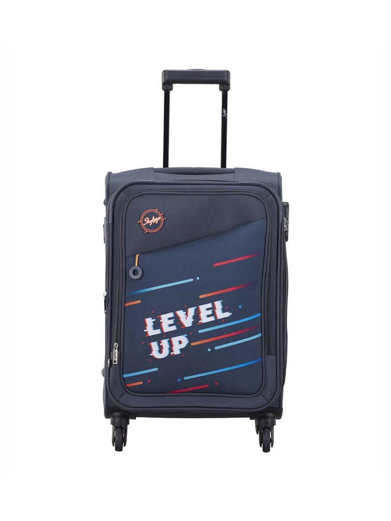 Skybags Navy Small Soft Cabin Trolley - 39 cm