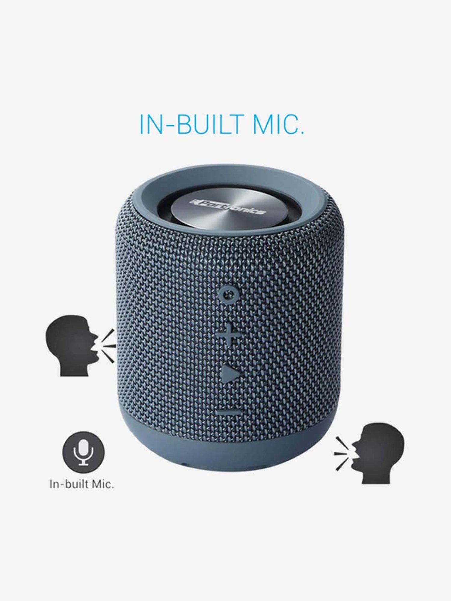 Portronics SoundDrum POR-547 10W Bluetooth Speaker (Blue)