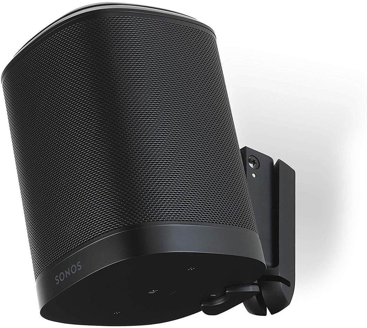 Flexson Wall Mount for SONOS One (Single, Black)