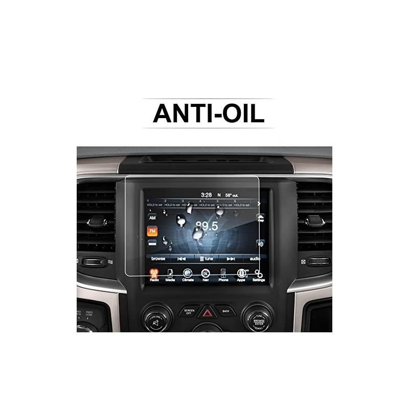 Dodge Challenger Charger Durango Dart Journey Uconnect 84inch Car Display Navigation Info Center Touch Screen Protector Tempered Glass ScratchResistant for 84Inch