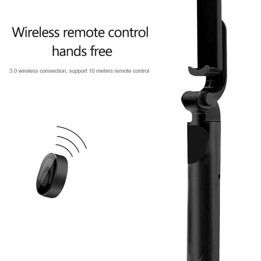 Smartphone Selfie Stick Tripod Stand with Phone Holder Remote Shutter for Selfie Live Streaming Video