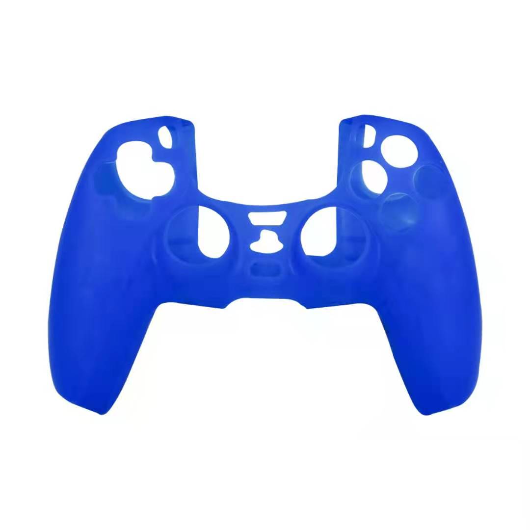 For PS5 Gamepad Silicone Protective Cover For SONY Playstation 5 Wireless Controller Protection Case With Non-slip Particles