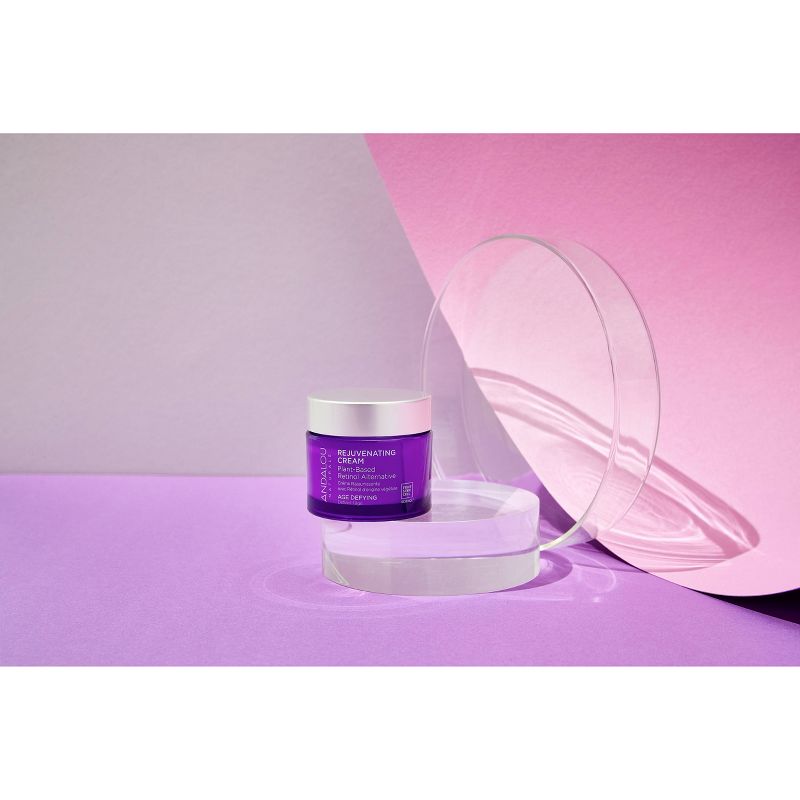 Andalou Naturals Age Defying Rejuvenating Plant Based Retinol Alternative Cream - 1.7oz