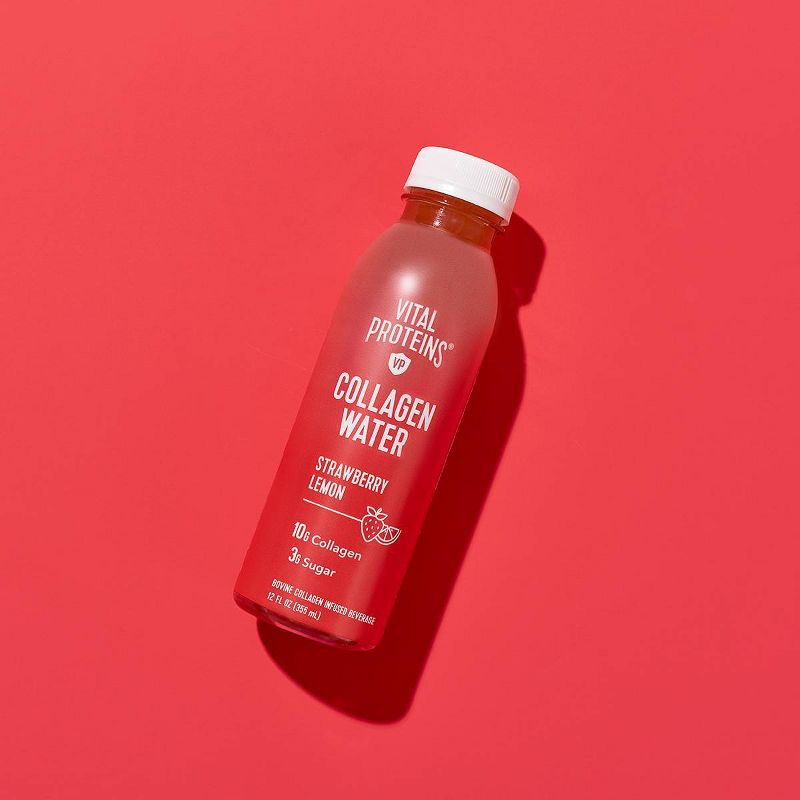 Vital Proteins Strawberry Lemon Collagen Water - 12 fl oz Bottle