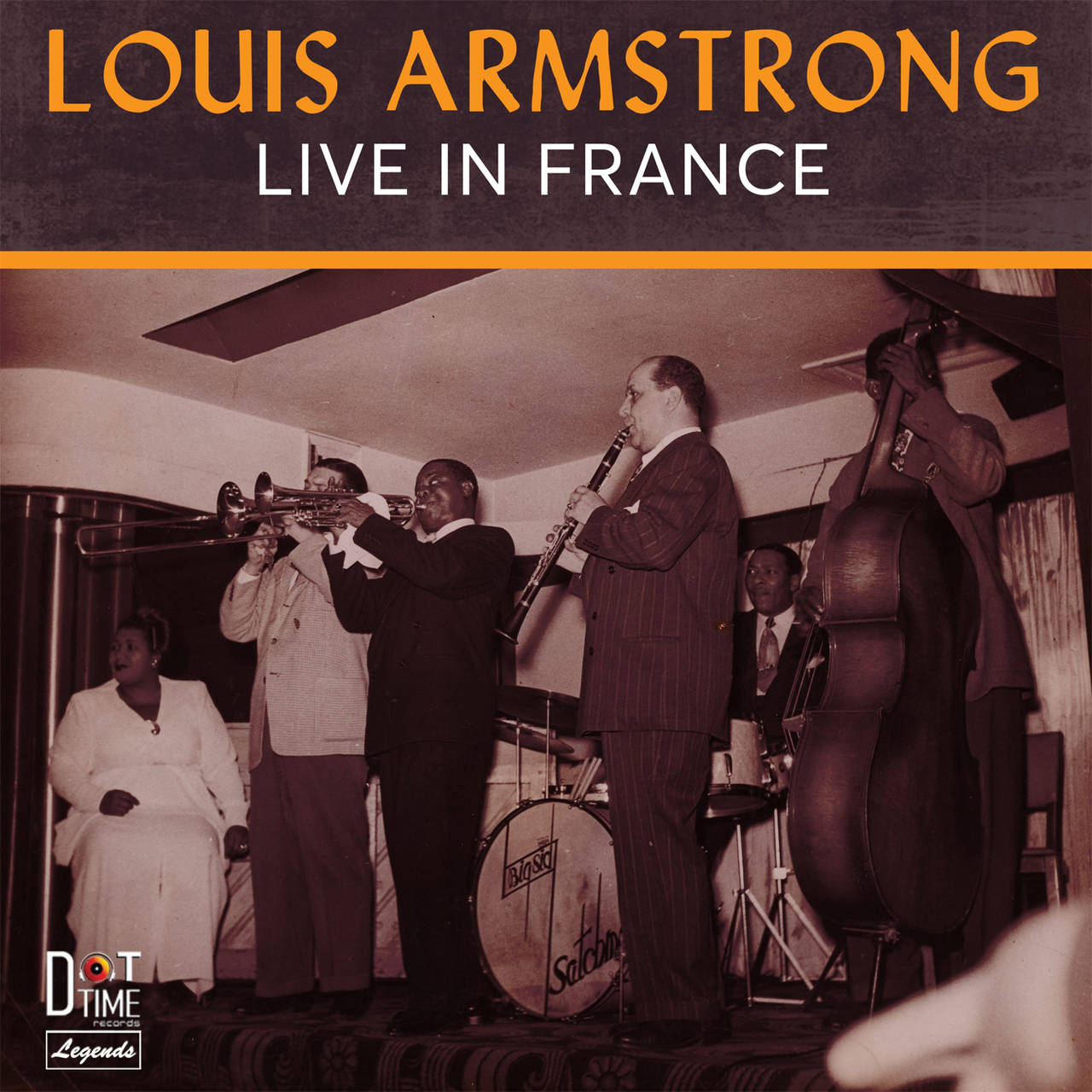 Louis Armstrong Live in France Hand-Numbered Limited Edition LP (Vinyl)