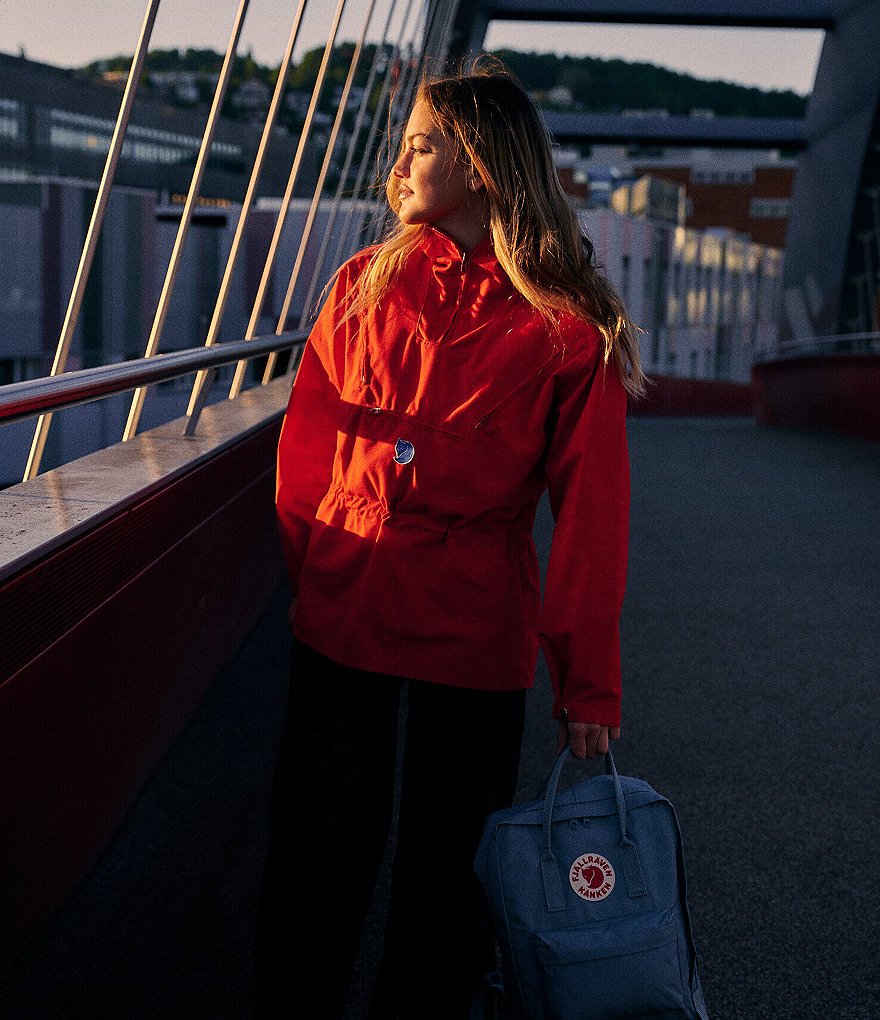 Fjallraven Kanken Water-Resistant Cotton Zipper Convertible Backpack