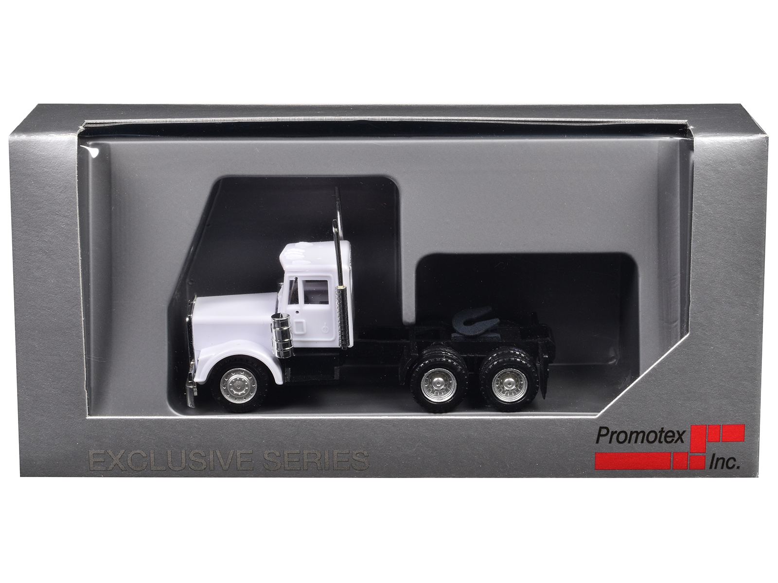Kenworth T880 Winch Truck with Pinnacle Frac Tank Trailer White and Viper Red 1/34 Diecast Model by First Gear