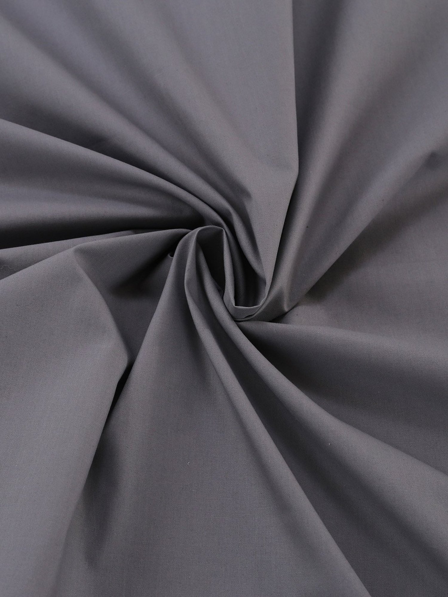 Maspar Grey 200 TC Cotton Single Bed Sheet with 1 Pillow Cover