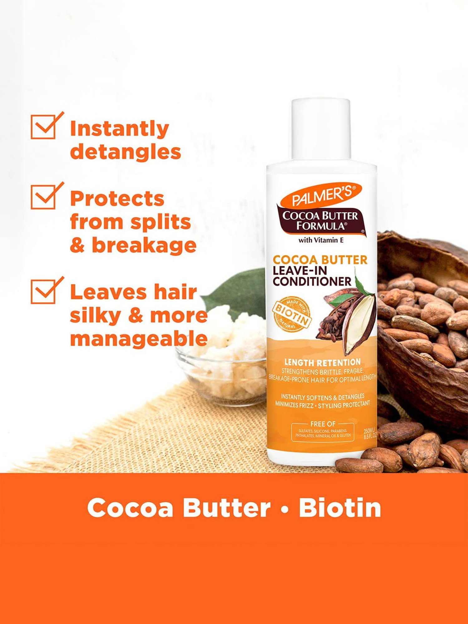 Palmer's Cocoa Butter Formula with Vitamin E Length Retention Leave-In Conditioner - 250 ml