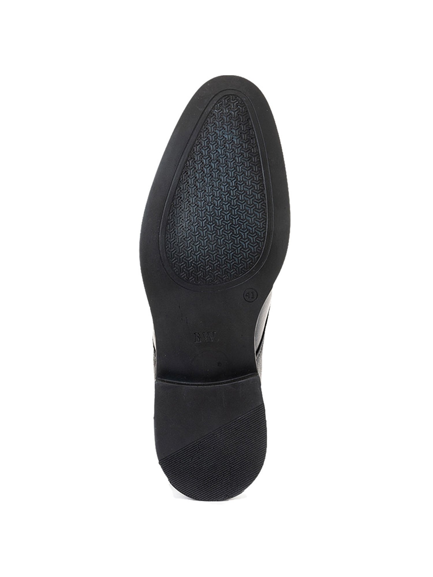 Khadim Men's Black Derby Shoes