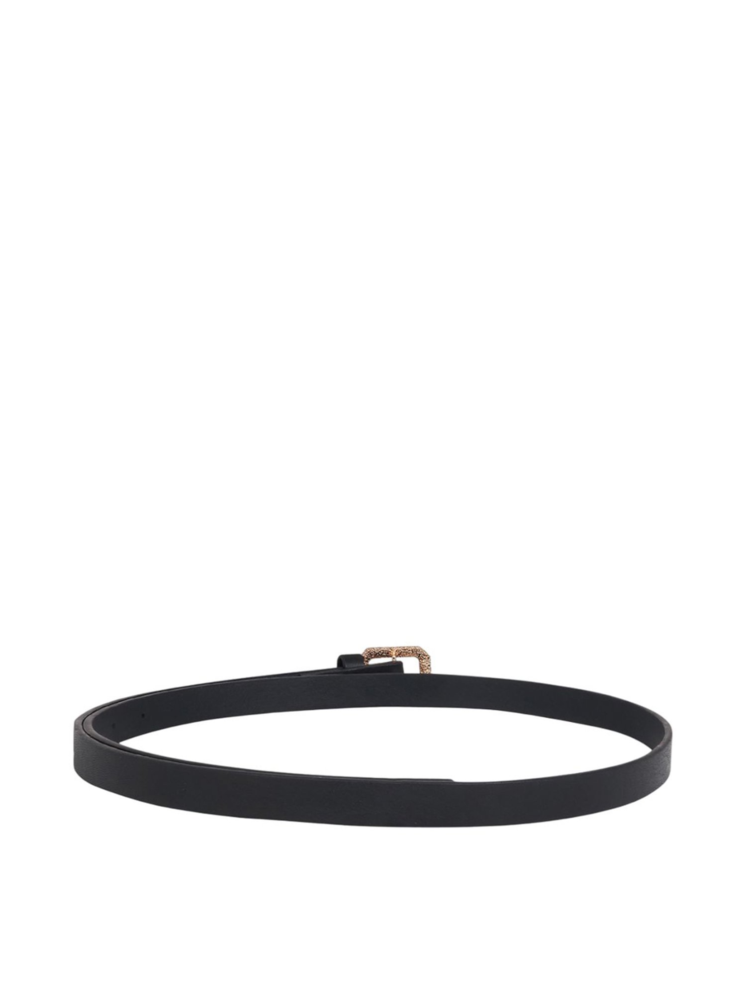 Hidesign Mariko Brown Solid Leather Narrow Belt