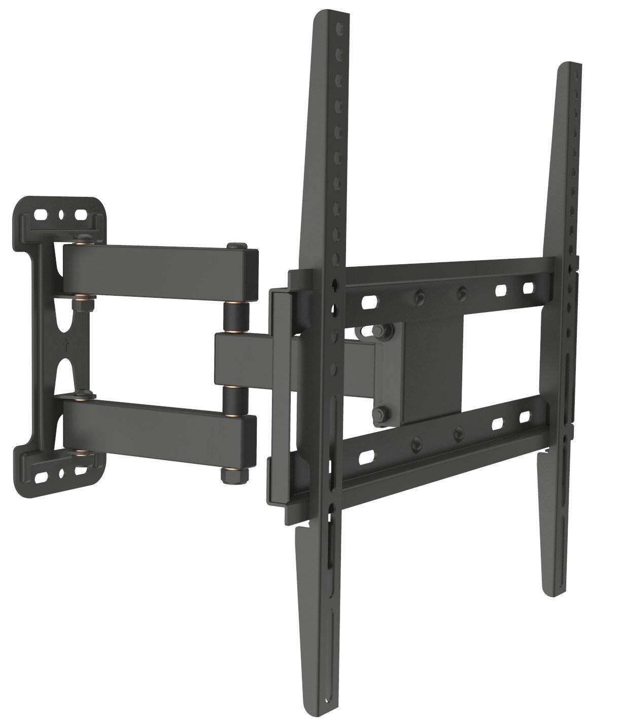 Husky Mounts for Most 32 - 55 Inch Full Motion TV Wall Mount up to VESA 400x400mm Articulating Tilt Swivel Corner Friendly Bracket