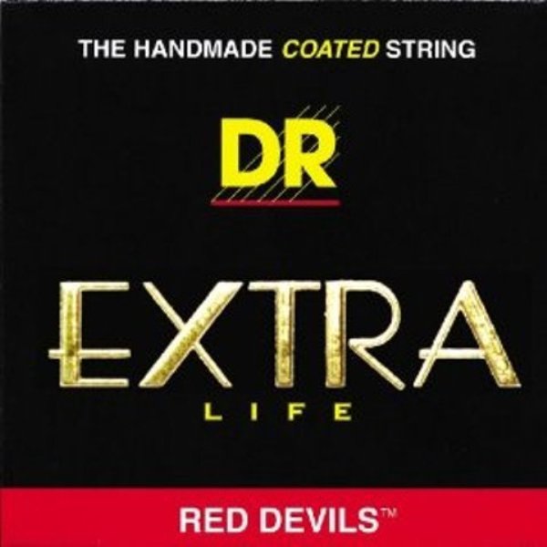 DR Red Devils - Coated - Medium - Bass Guitar Strings