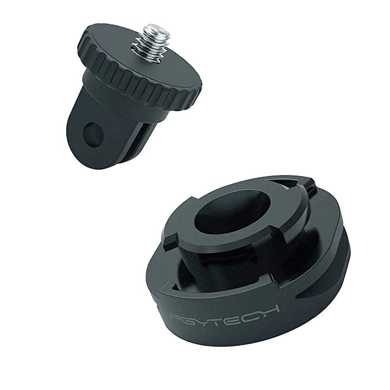 Huaye OSMO Compact Action 4K Waterproof Camera Sport Type-C Cable Protector Lens Hood Cage Compatible with DJI OSMO Action Camera Accessories ( OSMO Action Tripod Adapter)