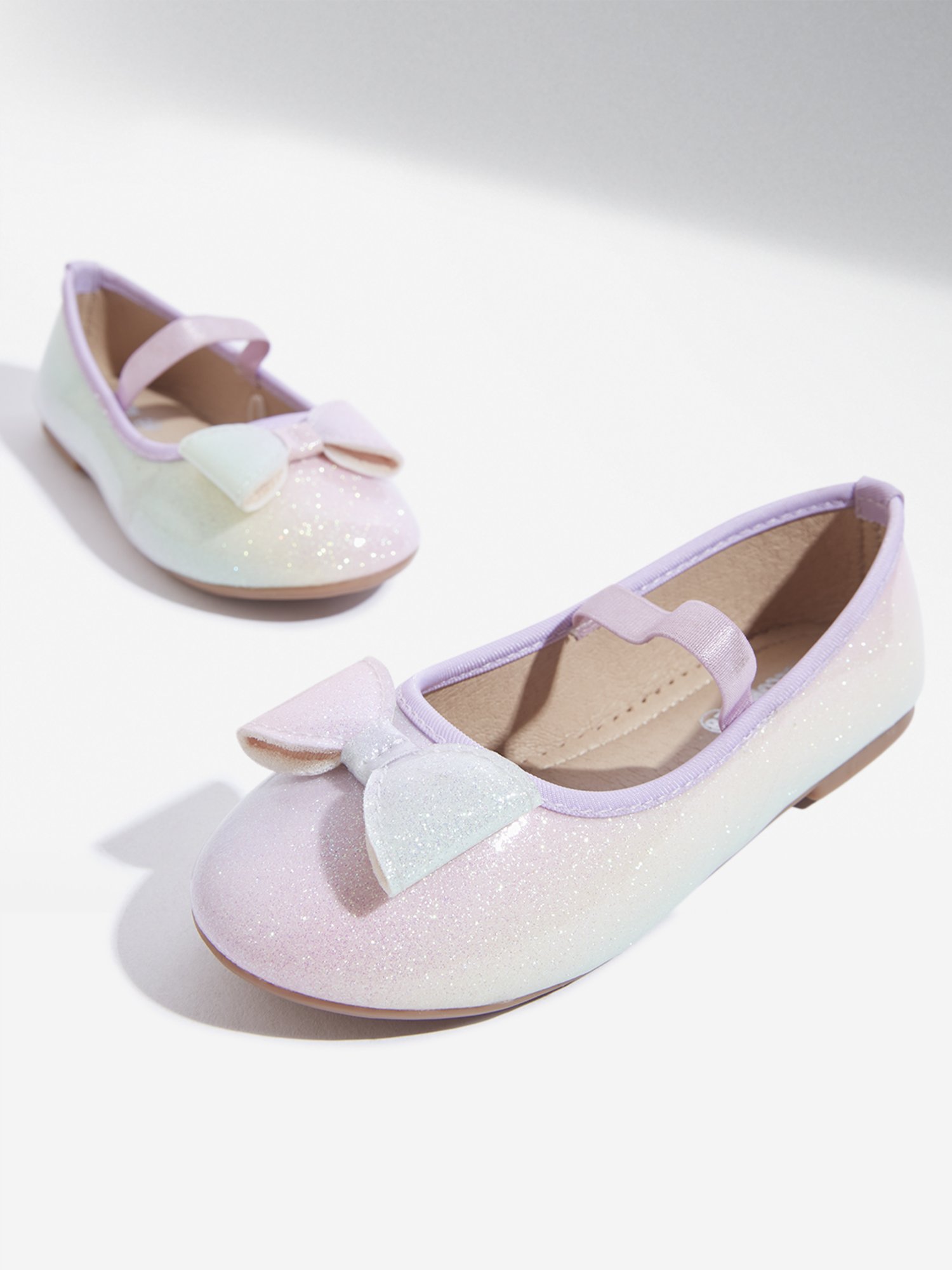 Yellow by Westside Multicolour Glitter Mary Jane Shoes