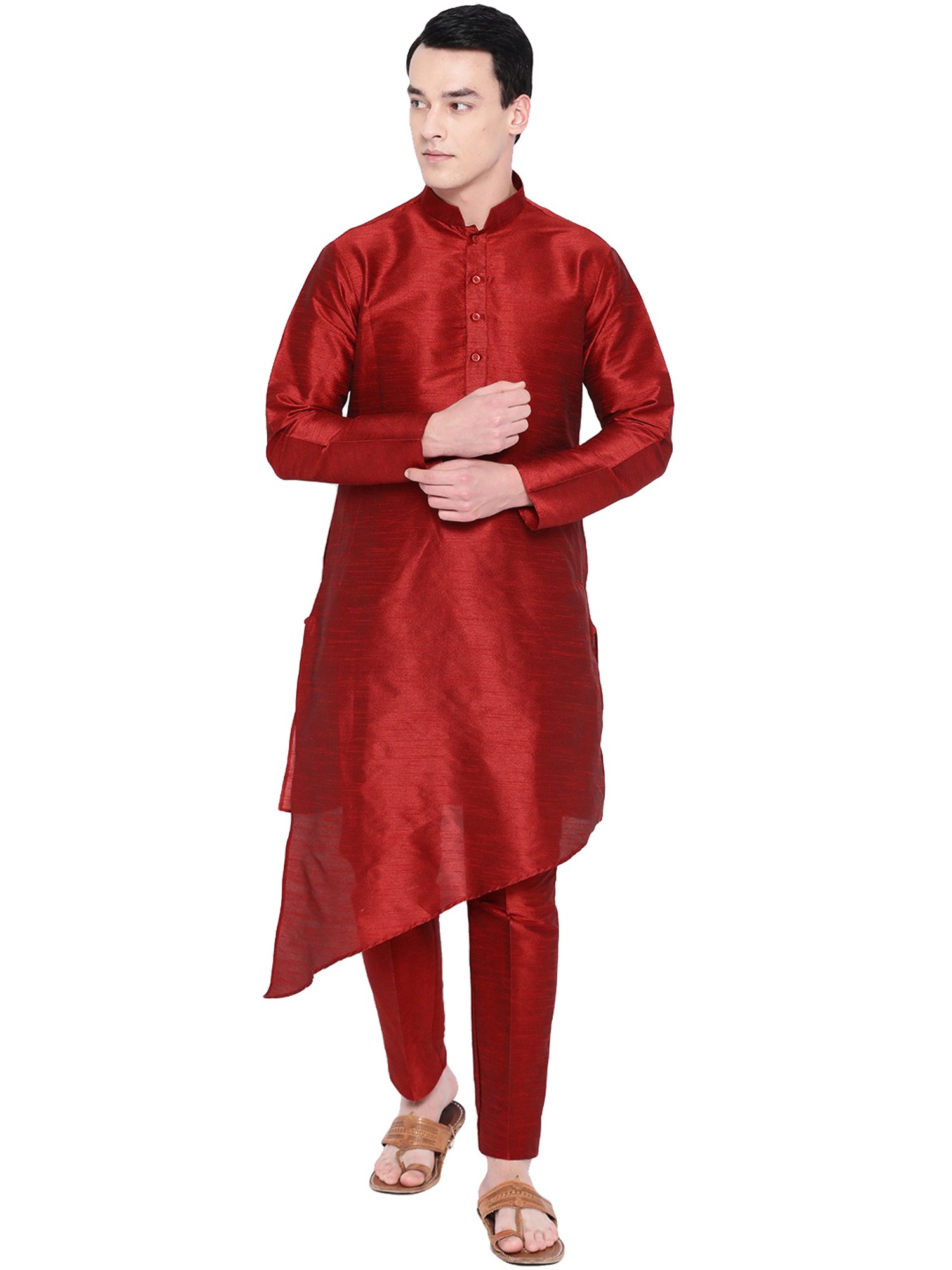 SG RAJASAHAB Multi Regular Fit Kurta Set