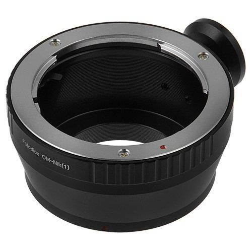 Fotodiox Lens Mount Adapter - Olympus Zuiko (OM) 35mm SLR Lens to Nikon 1-Series Mirrorless Camera Body