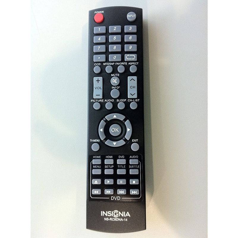 Insignia TV Remote NS-RC9DNA-14 NSRC9DNA14
