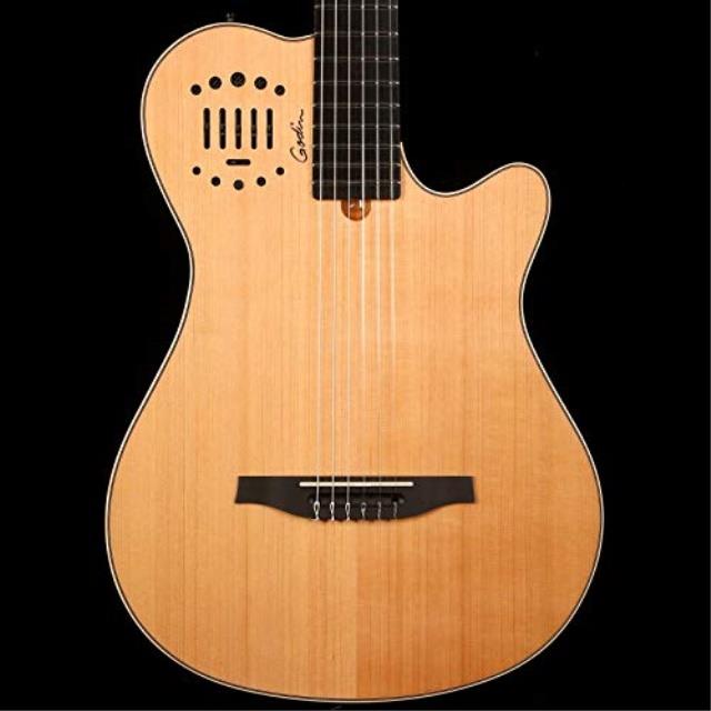 godin 031498 grand concert duet multiac guitar ambiance natural hg