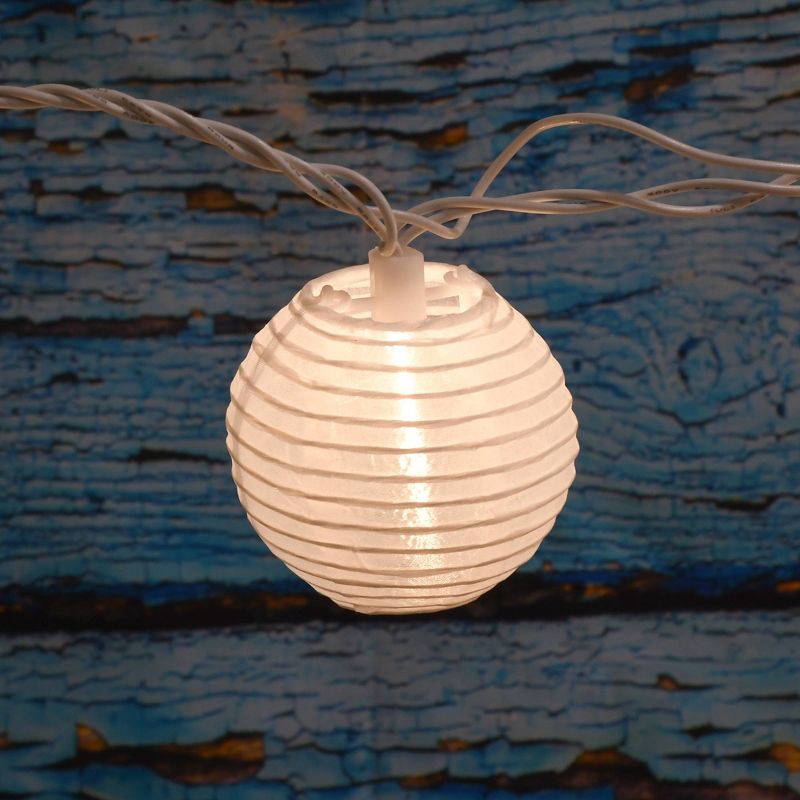 Rite Lite 11.5" Traditional Style LED Battery Powered Hanukkah Menorah - White/Blue