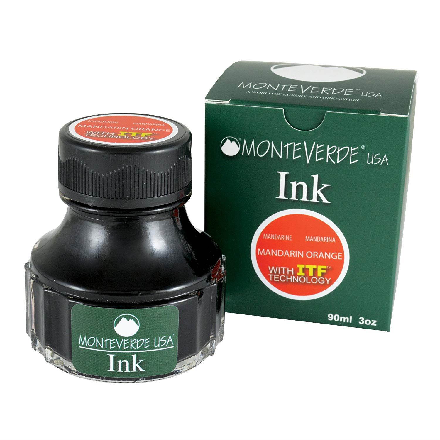 Monteverde USA Ink with ITF Technology, 90 ml Mandarin Orange (G308MO)