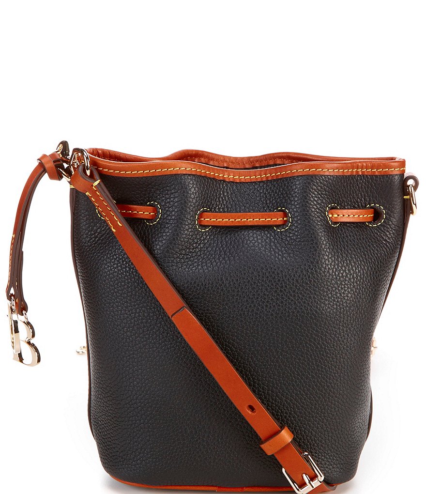 Dooney & Bourke Saffiano Collection Drawstring Bucket Bag