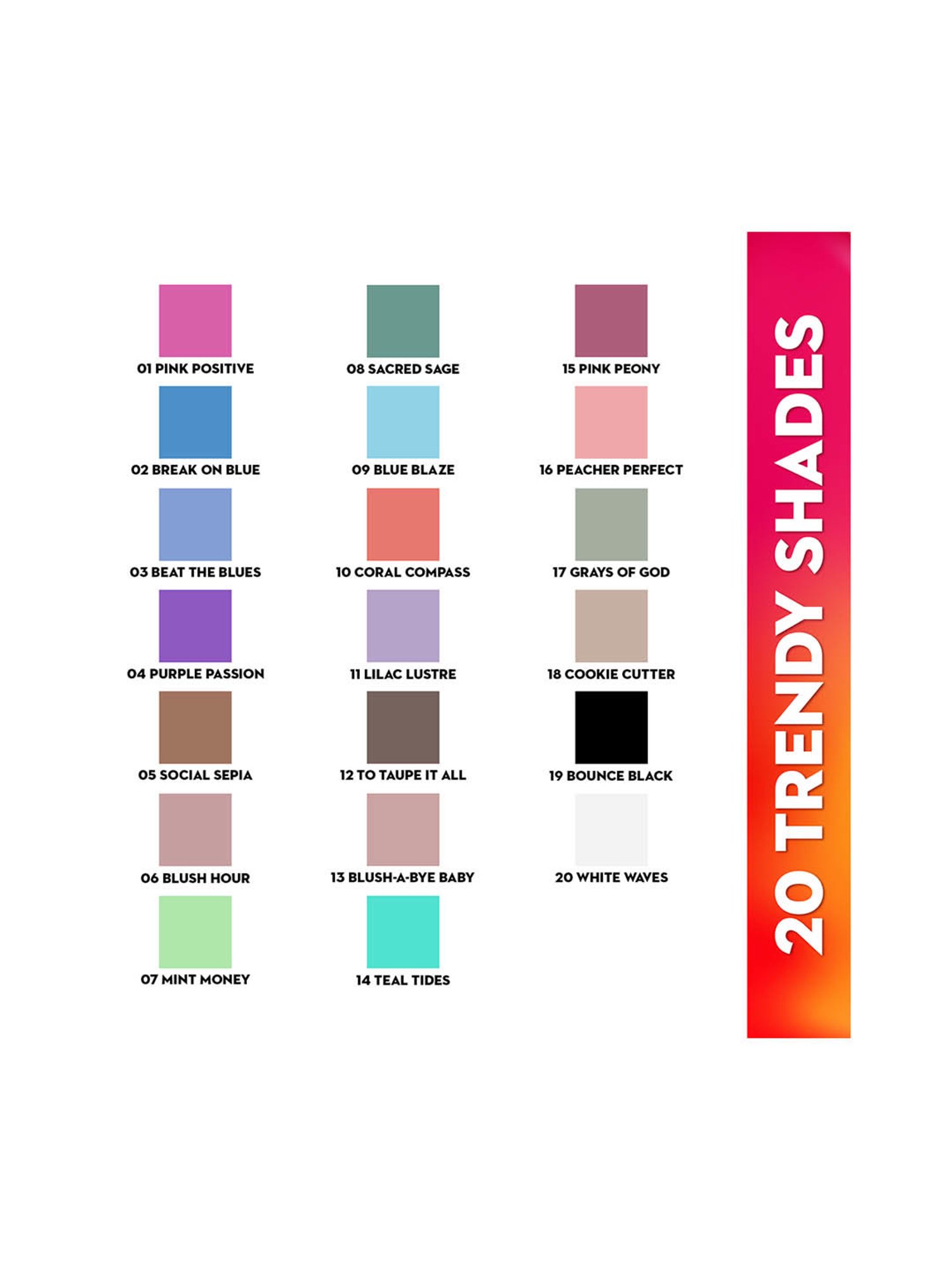 SUGAR Cosmetics Tip Tac Toe Nail Lacquer Classic 02 Break on Blue - 9 ml