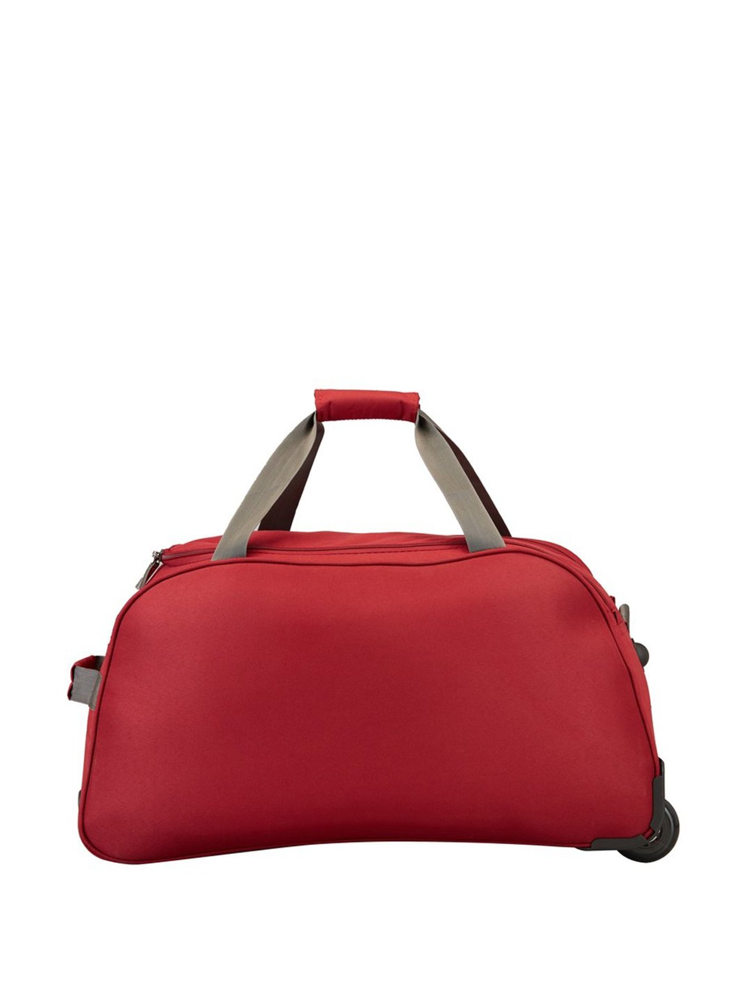 Aristocrat Red 2 Wheel Small Duffle Trolley - 30 cm