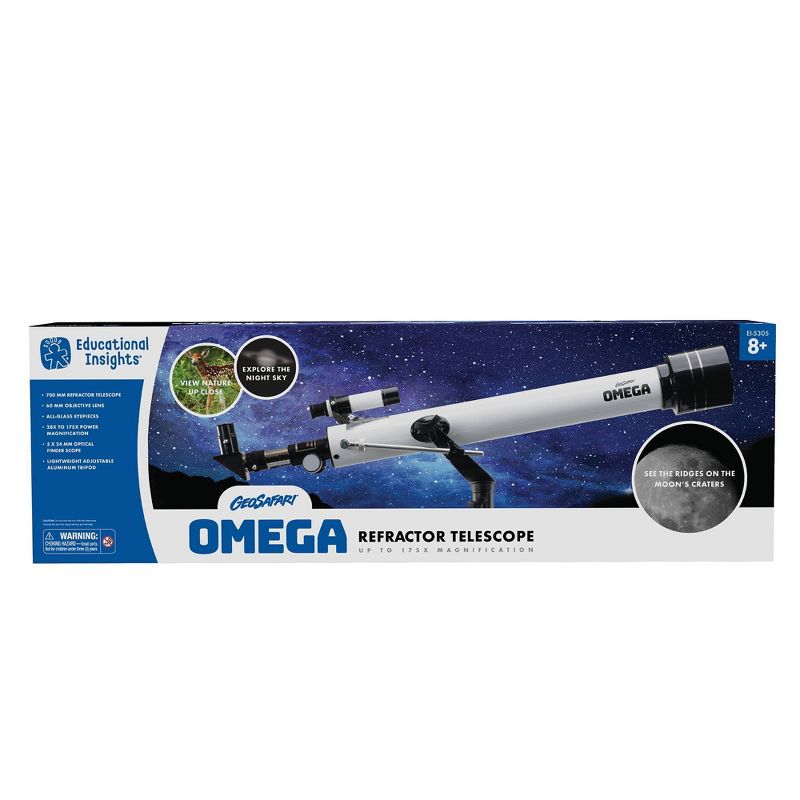 Educational Insights GeoSafari Omega Refractor Telescope