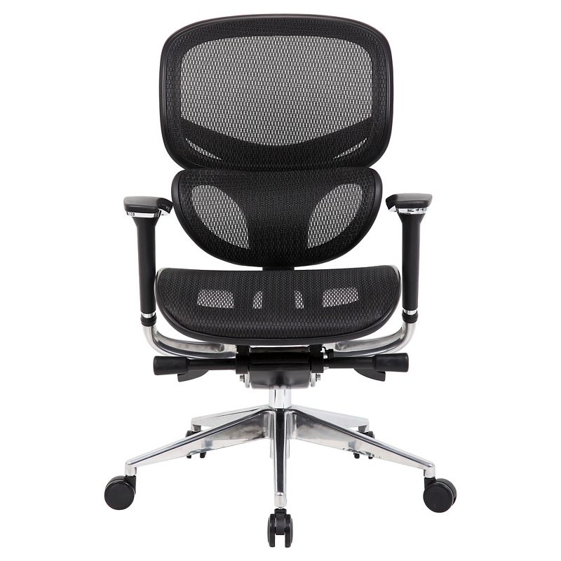 Multi-Function Mesh Chair Black - Boss Office Products