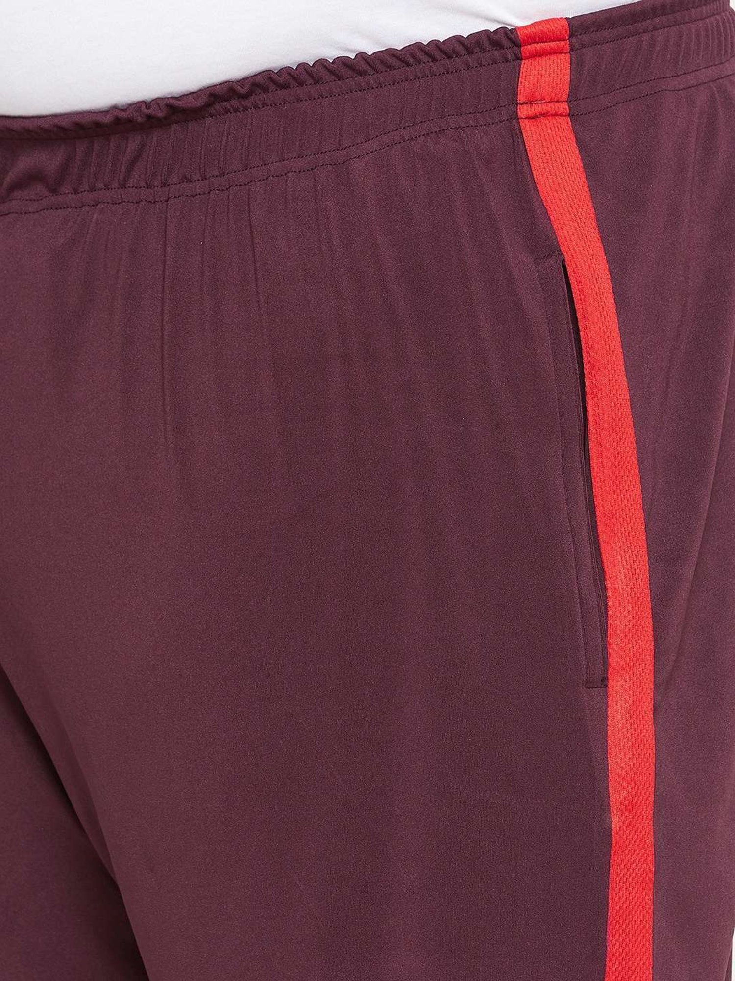 Bigbanana Maroon Regular Fit Shorts