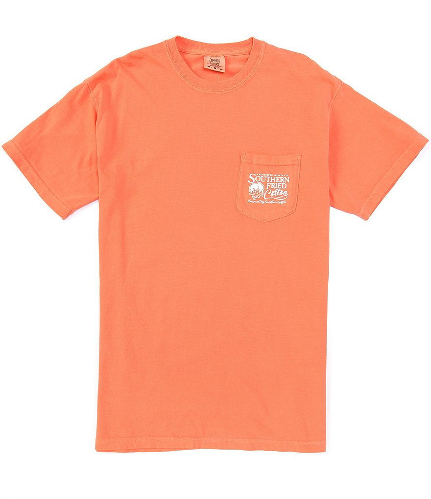 Southern Fried Cotton Men's Nellie Short-Sleeve Pocket Graphic Tee