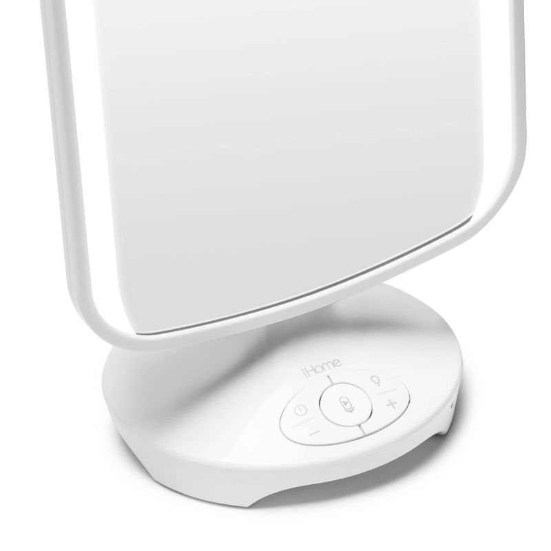 iHome 7" X 9" Reflect Lighted LED Vanity Makeup Mirror with Bluetooth Audio