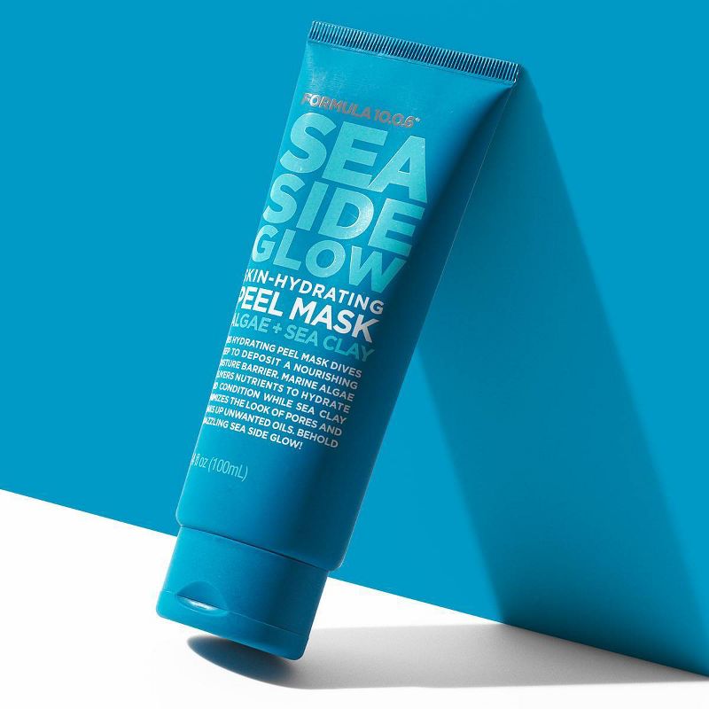 Formula 10.0.6 Sea Side Glow Skin Hydrating Peel Mask - Algae + Sea Clay - 3.4 fl oz