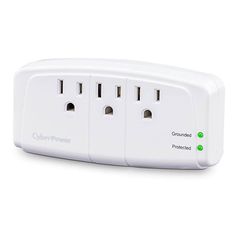 CSB300W Essential Surge Protector 900J125V 3 Outlets Wall Tap