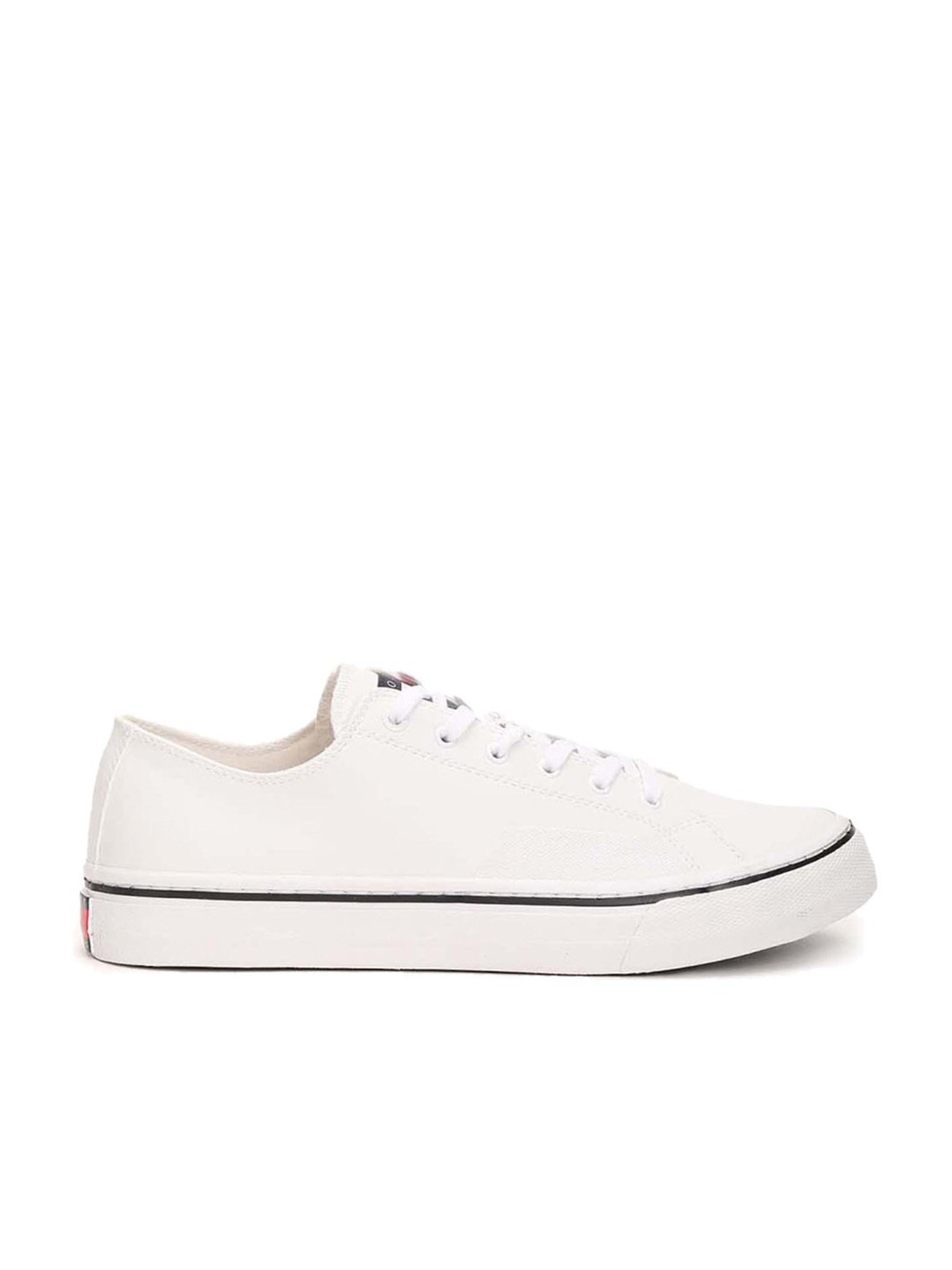 Tommy Hilfiger Men's White Casual Sneakers