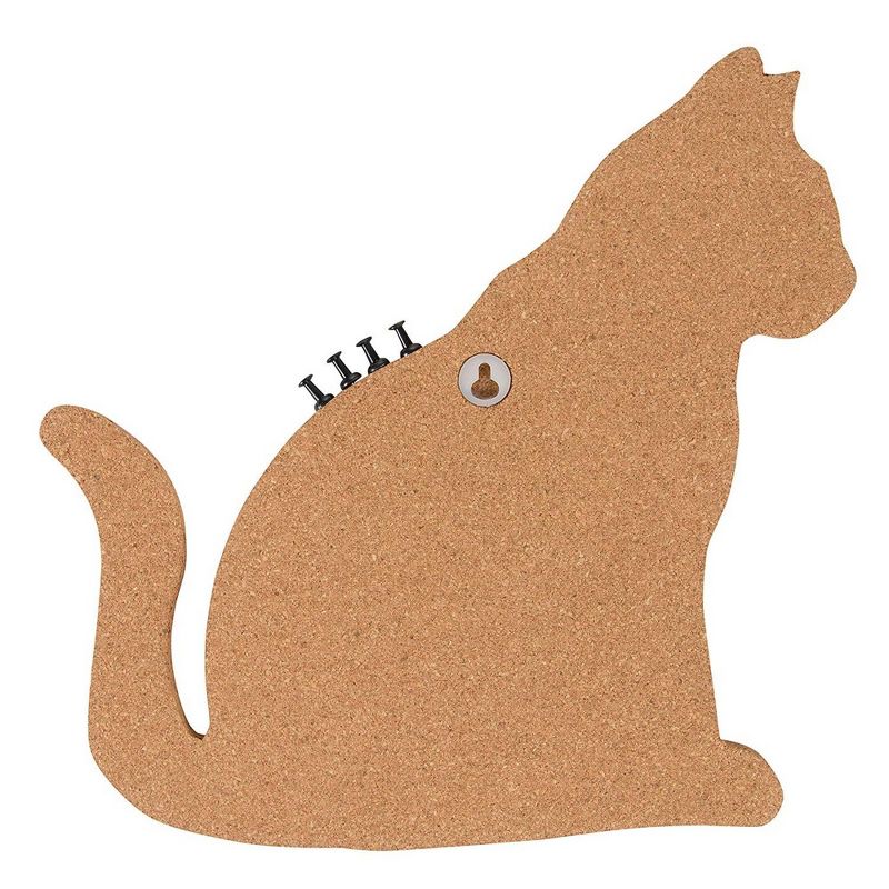 Universal Cork/Dry Erase Board, Melamine, 24 x 18, Black/Gray Aluminum/Plastic Frame