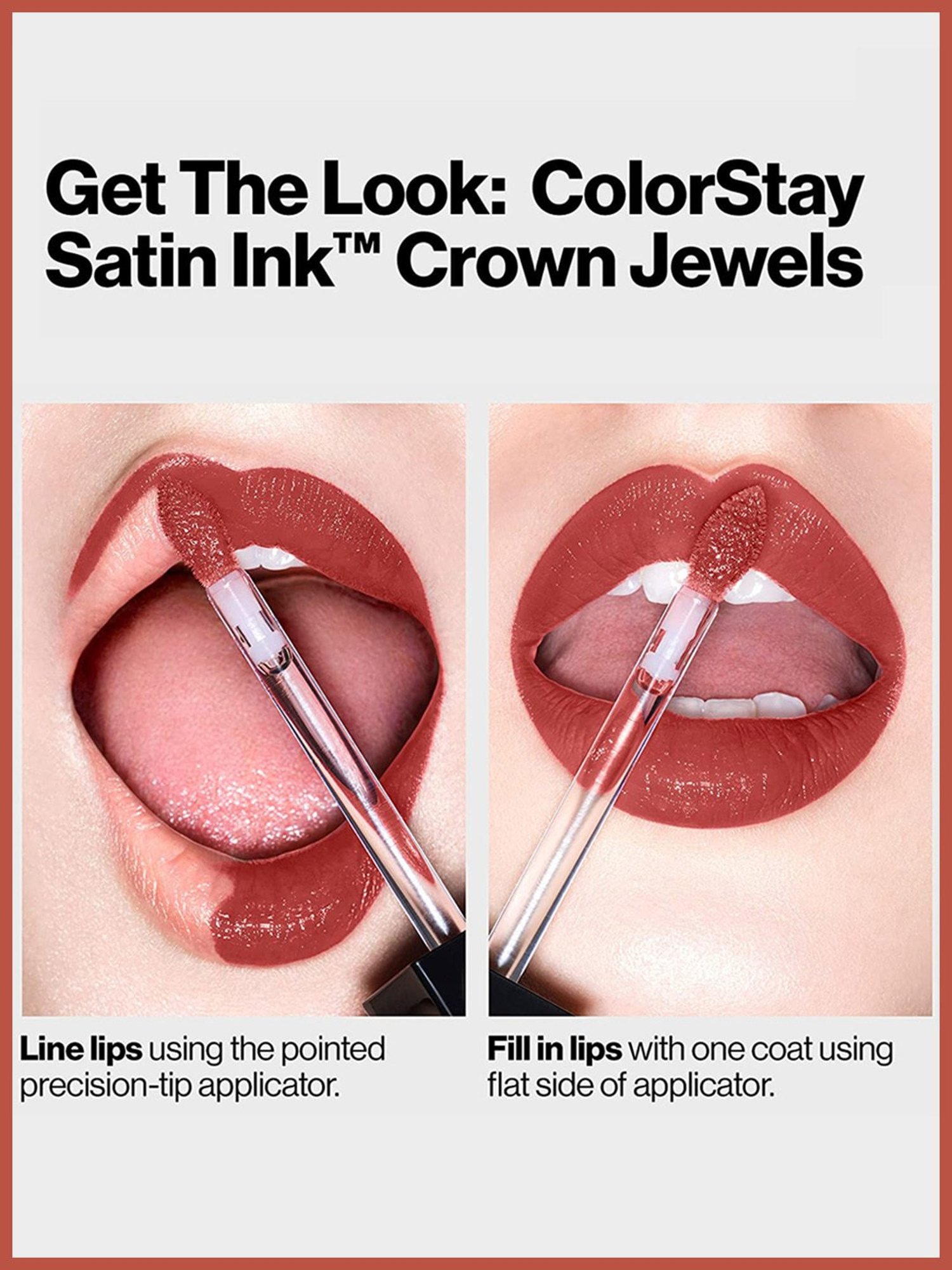 Revlon ColorStay Satin Ink Crown Jewels Liquid Lipstick Citrine Queen - 5 ml