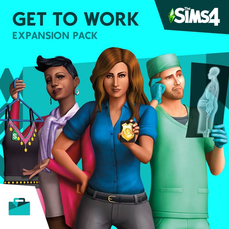 The Sims 4: Get to Work Expansion Pack - PlayStation 4 (Digital)