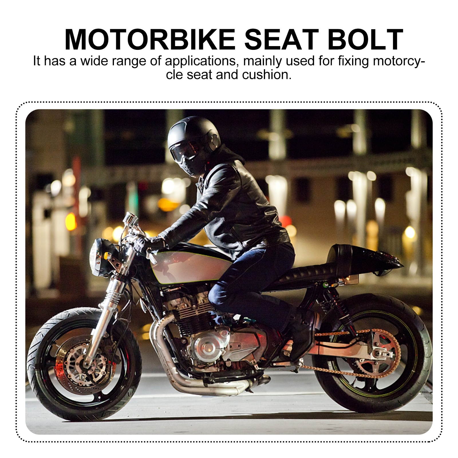 1Pc Durable Professional Fixed Accessory Motorcycle Seat Bolt Motorbike Seat Screw