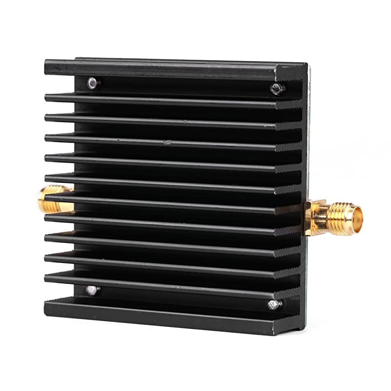 RF Amplifier, 1PC 433MHz RF Power Amplifier 5W SMA Connector for 380-450MHz Remote Transmitter